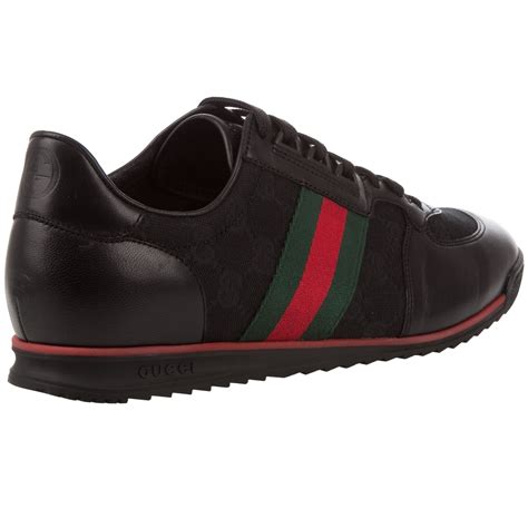 black gucci trainers